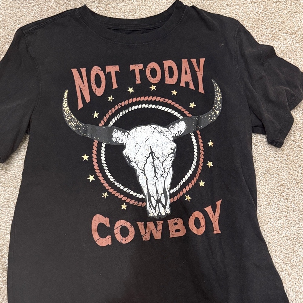 Idyllwind Black 'Not Today Cowboy' Women’s T-Shirt